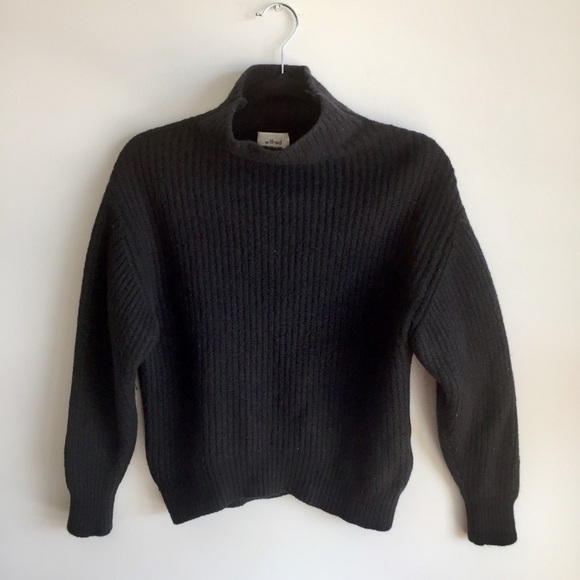 Wilfred Sweaters - Wilfred Aritzia Black Wool Sweater